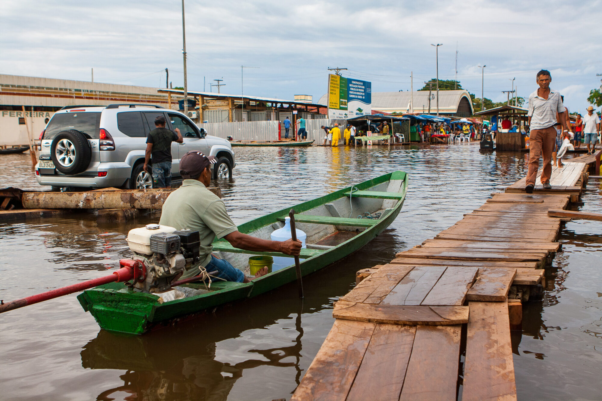 cheia vazante amazonas