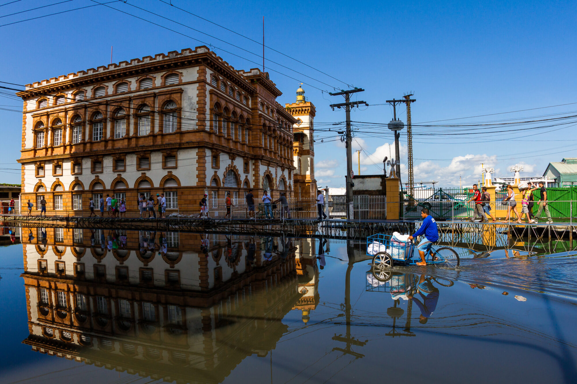cheia vazante amazonas