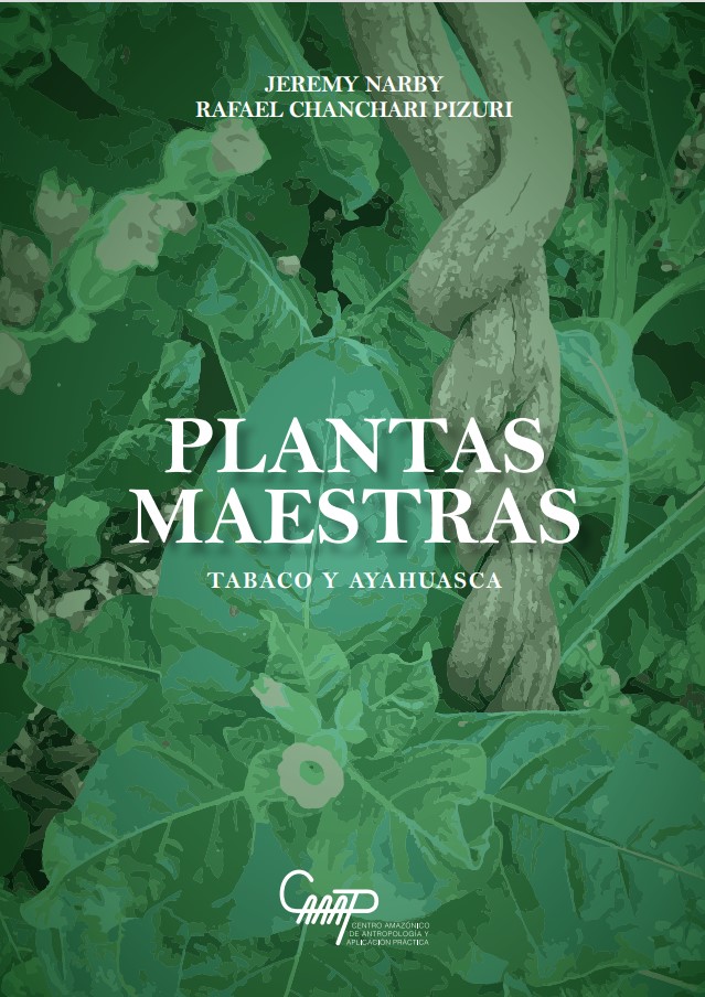 Capa do livro Plantas Maestras, Tabaco e AYAHUASCA