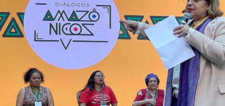 Ministra Aparecida Gonçalves, nos Diálogos Amazônicos