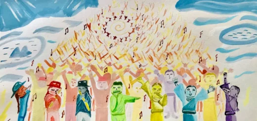 San Juan: Ilustración Danzando en diversidad y resistencia. David Menacho Tugumbango.