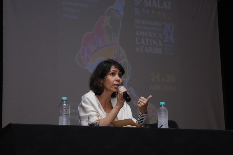 Professora Marcela Vecchione. Foto: Manuela André/Sialat
