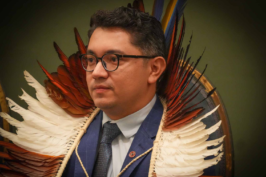 Eloy Terena, Secretário-Executivo do Ministério dos Povos Indígenas. Foto: Marcos Cólon