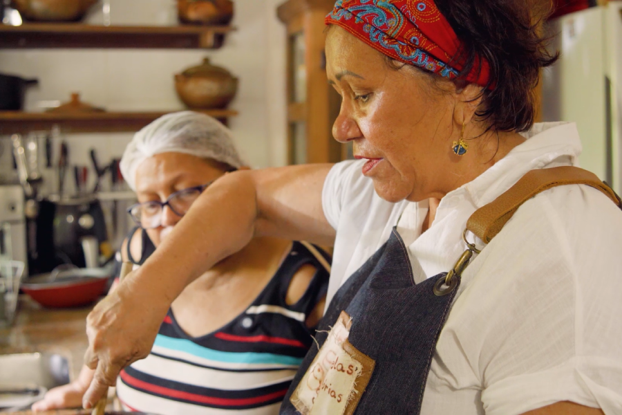Auda Piani, cozinheira e pesquisadora. Foto: Cozinhando no Calor de Belém, antes da chuva/Divulgação.