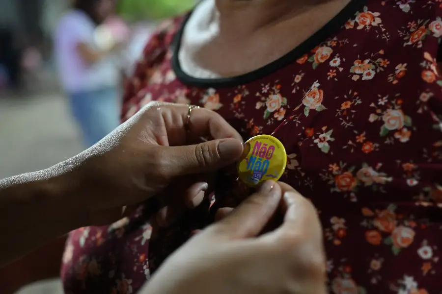 Campanha Não é Não no Carnaval. Foto: Jader Souza