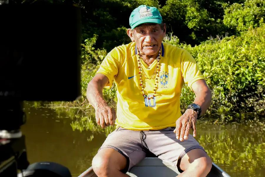 Liderança indígena do Vale do Javari, atua na luta pelos direitos de seu povo. Foto: Marcos Colón/Amazônia Latitude.