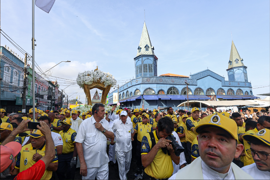 Círio 2025 reuniu 2,5 milhões de romeiros nas ruas de Belém. Foto: Alex Ribeiro/Ag. Pará.