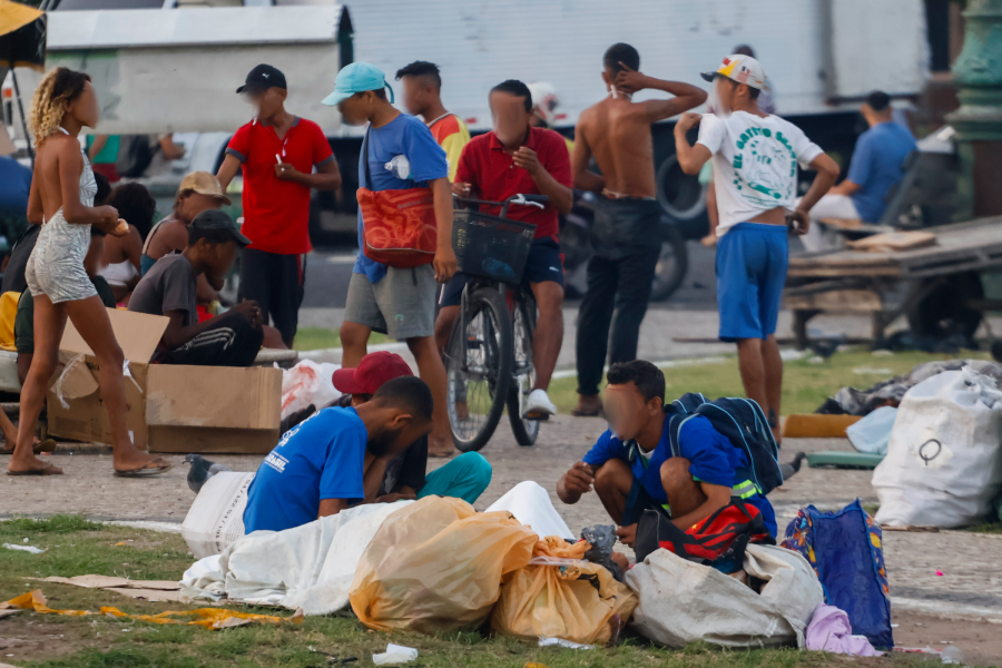 A remoção forçada, disfarçada de zeladoria ou 'acolhimento', não é solução quando não há para onde ir. Foto: Oswaldo Forte/Amazônia Latitude.