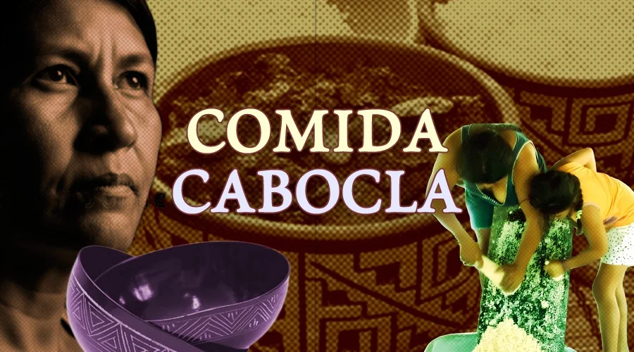 Comida Cabocla é a nova coluna da Revista Amazônia Latitude, assinada por Miguel Picanço. Arte: Fabrício Vinhas.