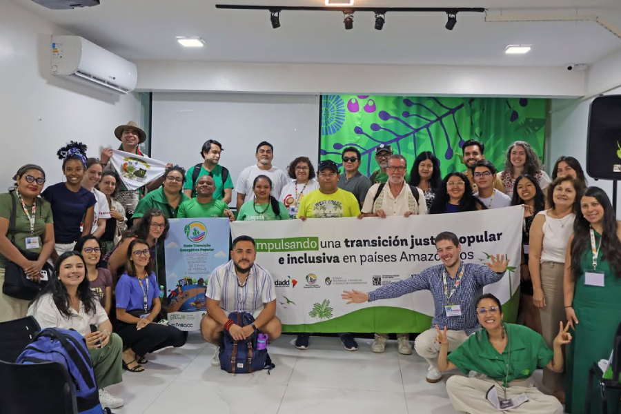 Painel na Casa das ONGs discute Transição ou Transação?. Foto: Latinidadd/Redes Sociais.