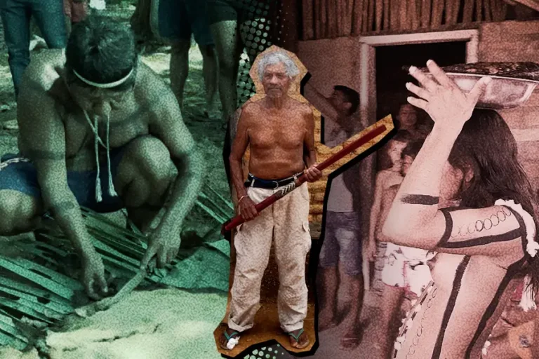 A Plenitude do Patrimônio Alimentar Xerente (Akwẽ): os rituais, a subsistência e os saberes ancestrais. Imagem: Fabrício Vinhas/Amazônia Latitude.