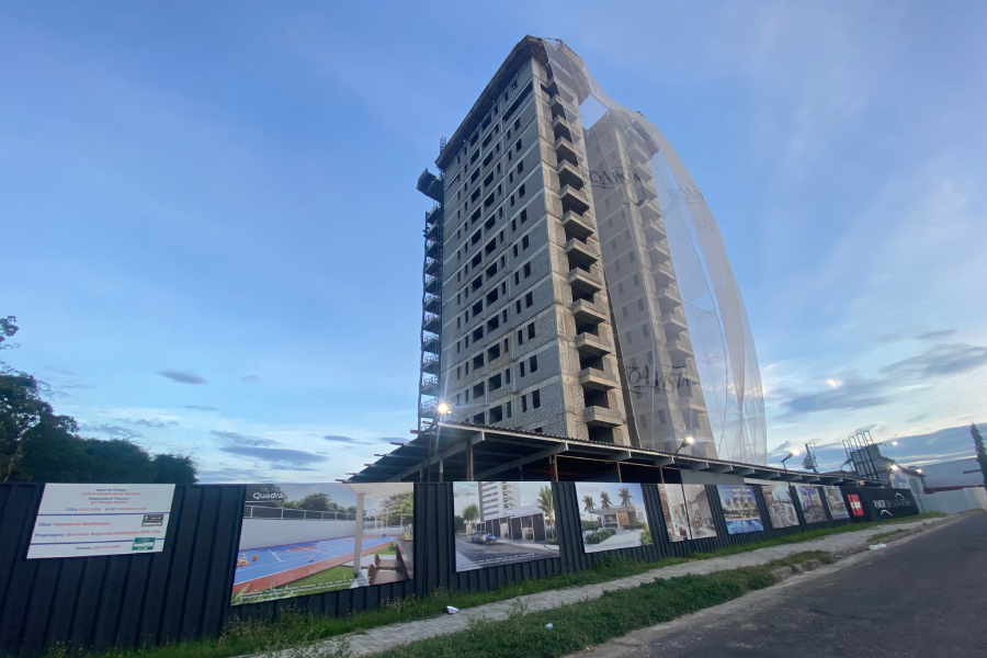 Ao obstruir a ventilação, a obra também tende a impactar diretamente a temperatura de Boa Vista. Foto: Felipe Medeiros/Amazônia Latitude.