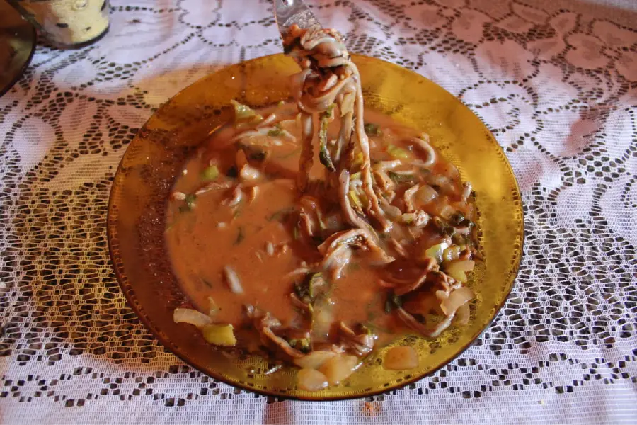 O turu pronto para ser apreciado. O caldo do molusco é conhecido por suas propriedades afrodisíacas e revigorantes. Foto: Miguel Picanço/Amazônia Latitude.