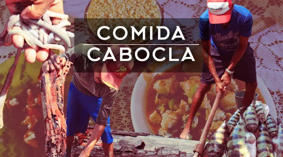 Um mosaico de saberes, riscos e curas que emergem das águas salobras e dos manguezais da Amazônia Atlântica. O alimento é a linguagem que narra a íntima relação entre humanos e não humanos. Arte: Fabrício Vinhas/Amazônia Latitude.