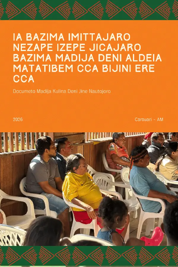 Protagonismo local. A tradução dos documentos para as línguas nativas assegura a autonomia dos povos Kulina e Kanamari. Imagem: Acervo AMAB.