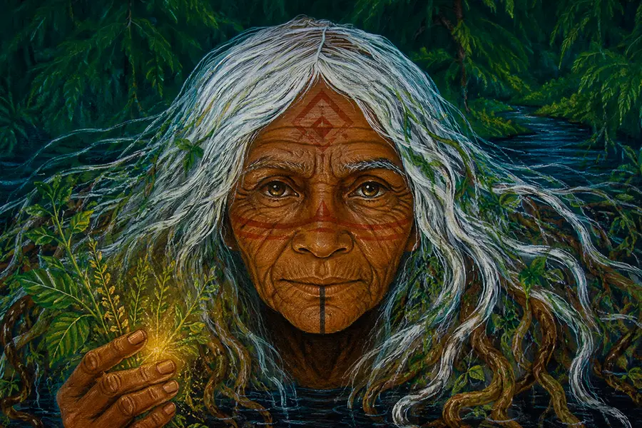 Rompendo as amarras do naturalismo ortodoxo, a obra oitocentista de Inglês de Souza transforma o imaginário caboclo e tapuia em um legítimo documento sociológico. Arte: Loan Bastos/Amazônia Latitude.