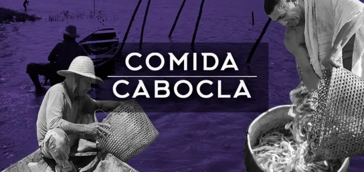 Da lida silenciosa no porto ao braseiro no quintal: o entrelaçamento entre as linhas de vida dos pescadores de Urumajó (PA) e os rituais de partilha que dão forma e sentido à comida cabocla. Arte: Fabrício Vinhas/Amazônia Latitude.