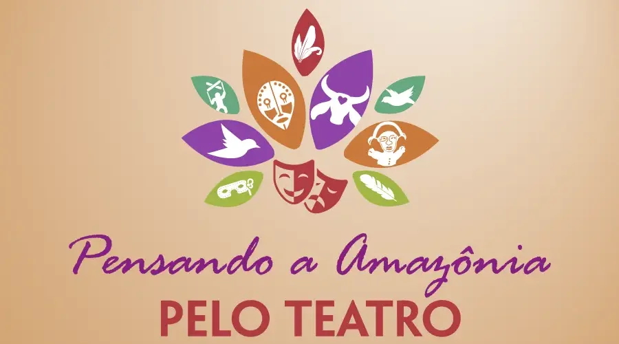 Pensando a Amazônia pelo Teatro. Arte: Fabrício Vinhas / Amazônia Latitude.
