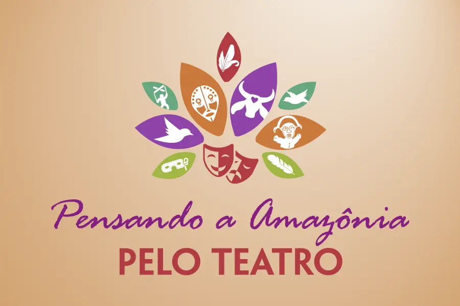Pensando a Amazônia pelo Teatro. Arte: Fabrício Vinhas / Amazônia Latitude.