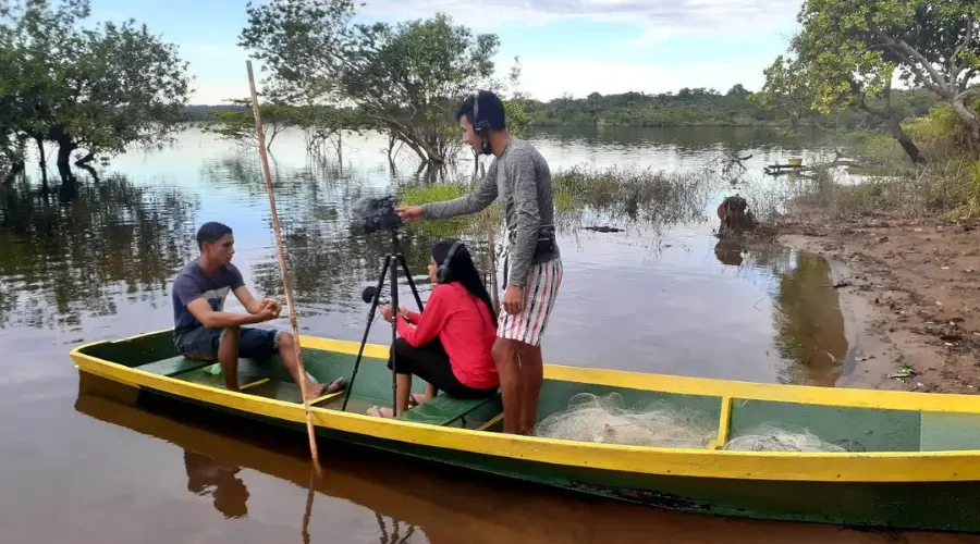 Tapajós de Fato virou referência no jornalismo da Amazônia, com reportagens, "escuta profunda" das comunidades, apoio a organizações locais e formação de jovens comunicadores. Foto: Arquivo Pessoal.