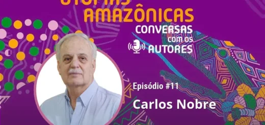 Carlos Nobre destrincha o conceito do "Ponto de Não Retorno", alerta sobre os riscos da degradação e aposta na sociobioeconomia e na ciência dos povos originários como a verdadeira rota de salvação para a floresta. Arte: Fabrício Vinhas/Amazônia Latitude.