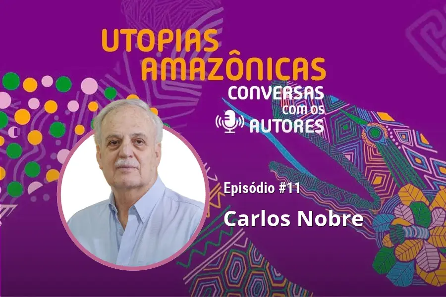 Carlos Nobre destrincha o conceito do "Ponto de Não Retorno", alerta sobre os riscos da degradação e aposta na sociobioeconomia e na ciência dos povos originários como a verdadeira rota de salvação para a floresta. Arte: Fabrício Vinhas/Amazônia Latitude.